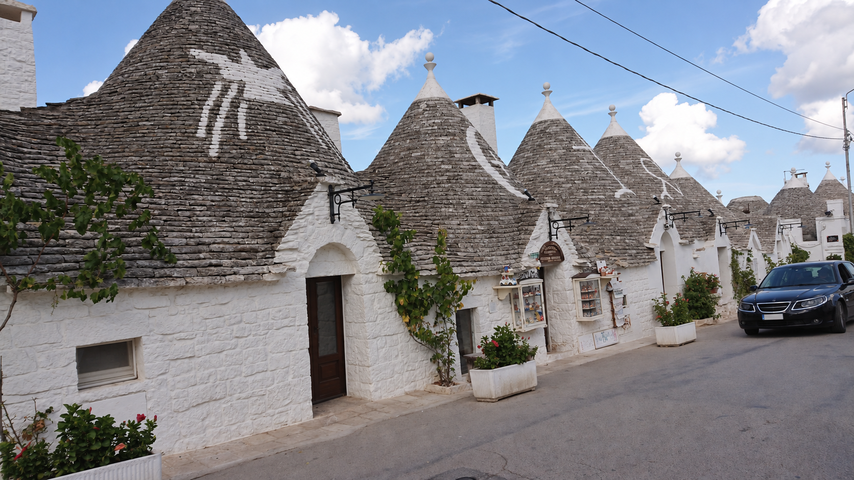 Die Trulli von Alberobello.